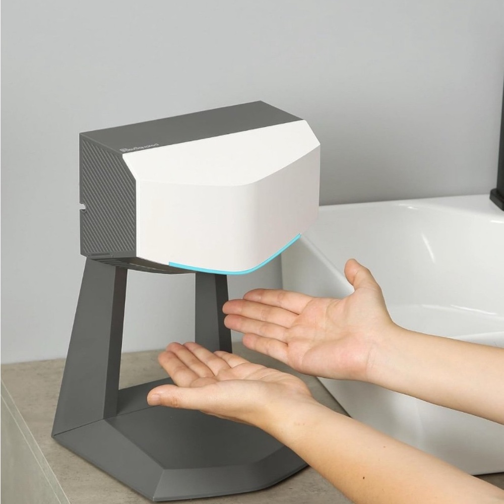 Hand Dryer With Stand For Commercial Residential Use, Multiple Mounting Options